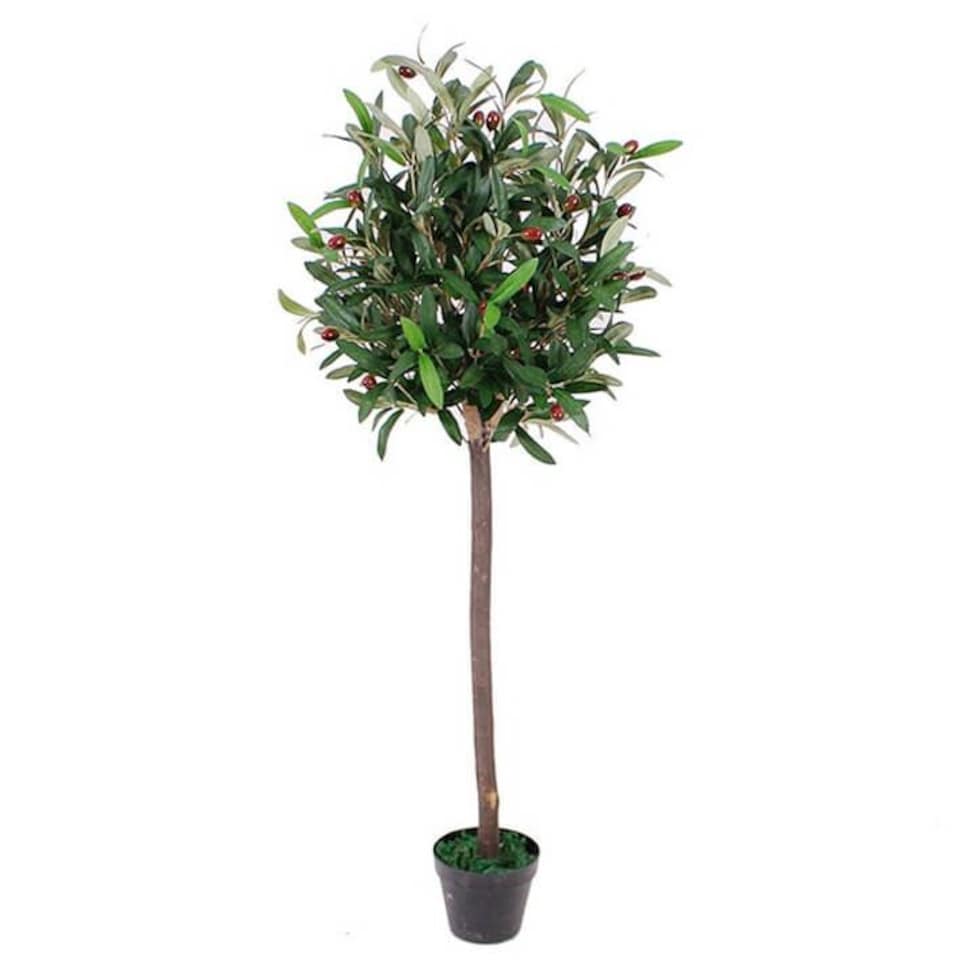 Artificial Olive Tree 120cm Fruit Tree | Green | 4ft