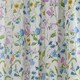 image 3 of D & D Sweetpea Floral Pencil Pleat Curtains Lilac