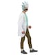 image 3 of Rick And Morty Unisex Adult Rick Costume Set - Blue/White - L Blue | L