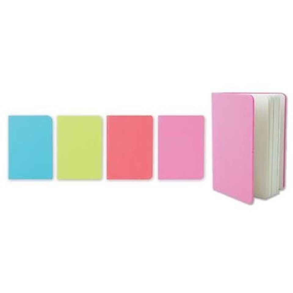 image 1 of Pocket Soft Touch Neon Journal Notebook