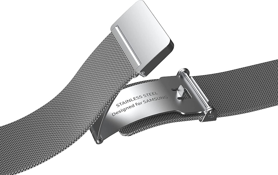 image 1 of Samsung Galaxy Watch 4 Milanese Band 44mm Silver - GP-TYR870SAASW