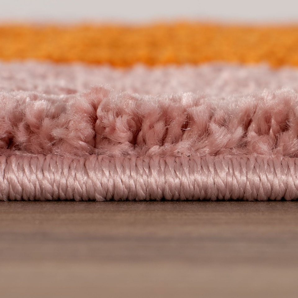 image 1 of The Rugs Joli Collection Chequered Soft and Dense Pile Living Room and Bedroom Floor Rug