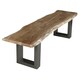 image 1 of Knott Live Edge Large Dining Bench
