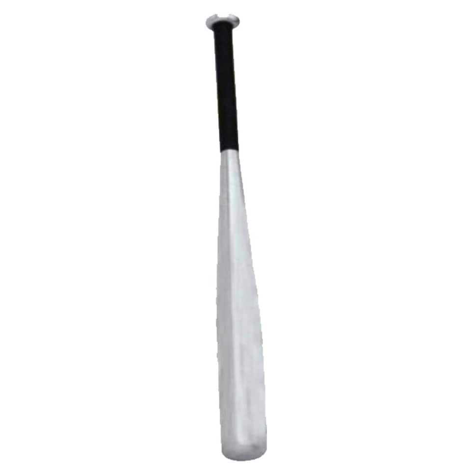 Carta Sport Aluminium Rounders Bat - Silver/Black - One Size