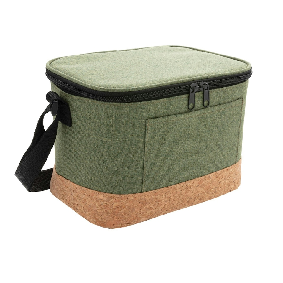 image 1 of XD Collection 6L Two Tone Cooler Bag - Green - 16.4cm x 23.5cm x 16cm Green | 16.4cm x 23.5cm x 16cm