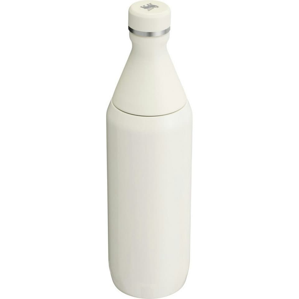 image 1 of Stanley All Day Slim 600ml Water Bottle - Cream - One Size