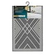 image 1 of JVL Expression Machine Washable Entrance Doormat, 50x75cm - Stripes