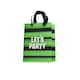 image 2 of Striped 'Lets Party' Party Bags - Pack of 5