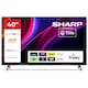 image 1 of SHARP 40HD2225KB 40 Inch FHD Smart Roku TV