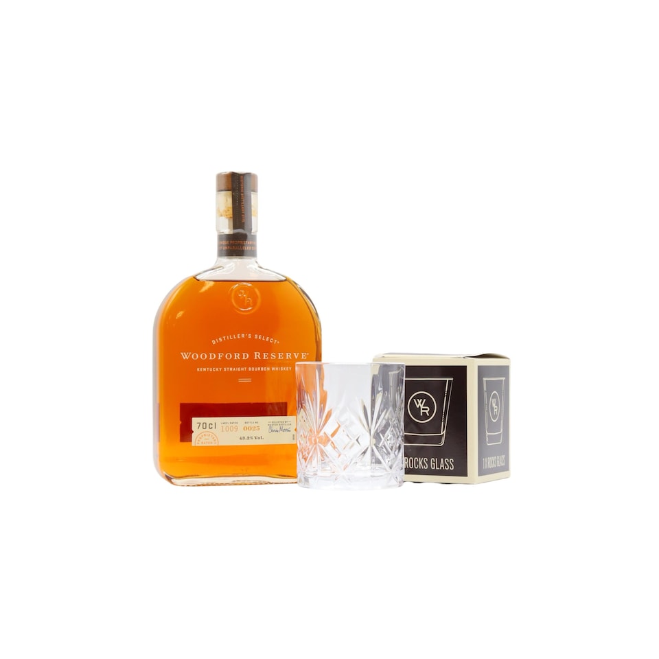Woodford Reserve - Distiller's Select Kentucky Straight Bourbon Whiskey (Includes Branded Glass)