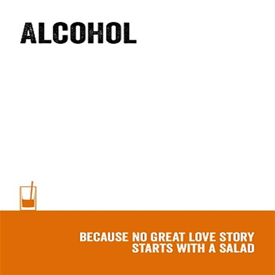 Love Story Started With Salad Rude Funny Anniversary Card