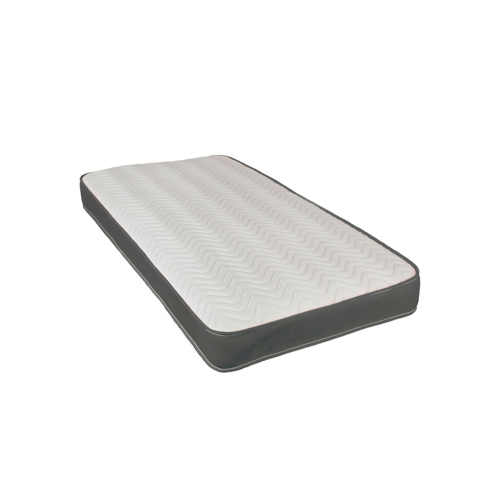 image 1 of Cooltouch Essentials Wave Grey Hybrid Spring & Memory Foam Mattress | Grey | Small Double