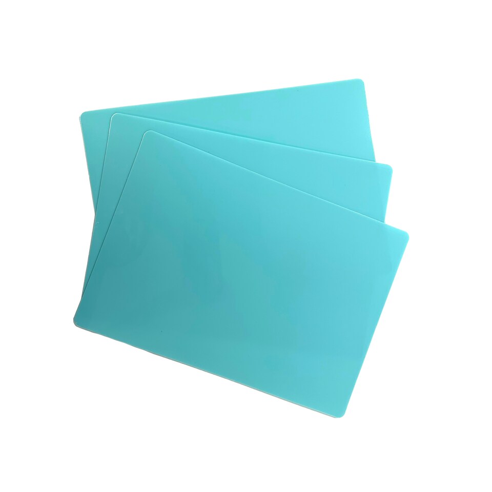 image 1 of Pack of 12 Blue Coloured A4 Whiteboards