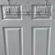 image 2 of Showerdrape Lyrical Chrome Over Door Storage Hooks
