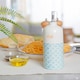 image 4 of Nicola Spring Hand-Printed Olive Oil Pourer Bottle - 500ml - Blue