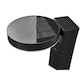 image 4 of Rica Round Solar | Garden light | Black