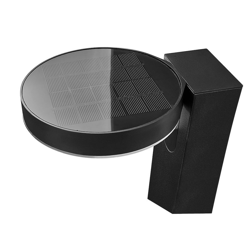 image 1 of Rica Round Solar | Garden light | Black