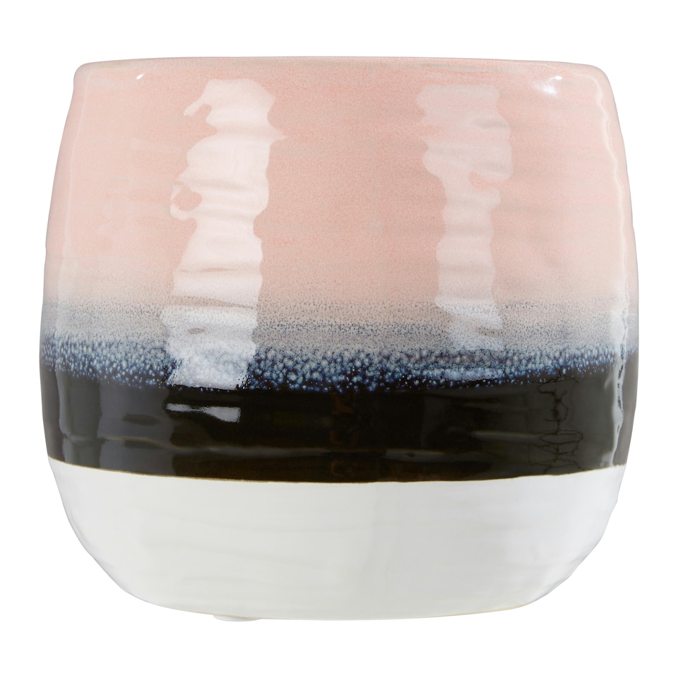 image 1 of Caldera Large Tie Dye Effect Planter Multi