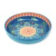 image 1 of Verano Spanish Ceramics Classic Spanish Large Bowl - 30cm Blue/Pink | Blue | Pink | 1