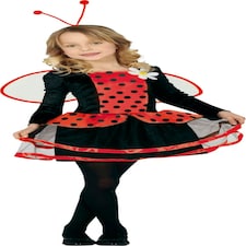 Fancy Dress Child Mariquita - 5-6 Years
