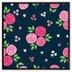 image 1 of Rose bud pattern (Picutre Frame) Black | XL