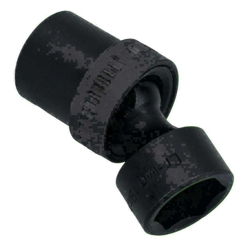 image 1 of 19mm 1/2in Drive Universal Swivel Wobble Metric Impact Shallow Socket 6 Point