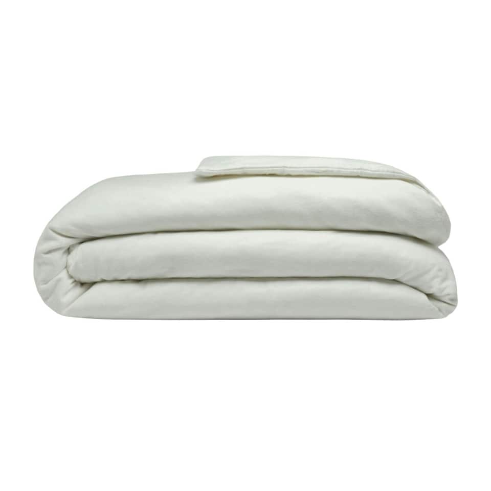 image 1 of Belledorm Brushed Cotton Duvet Cover - Green Apple - Single