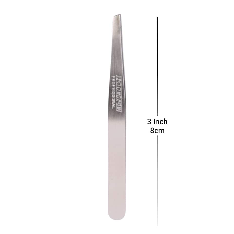 image 1 of Kiepe  - 5114.4 Tweezer Stainless Steel Oblique Tips 3 Inch (8cm)