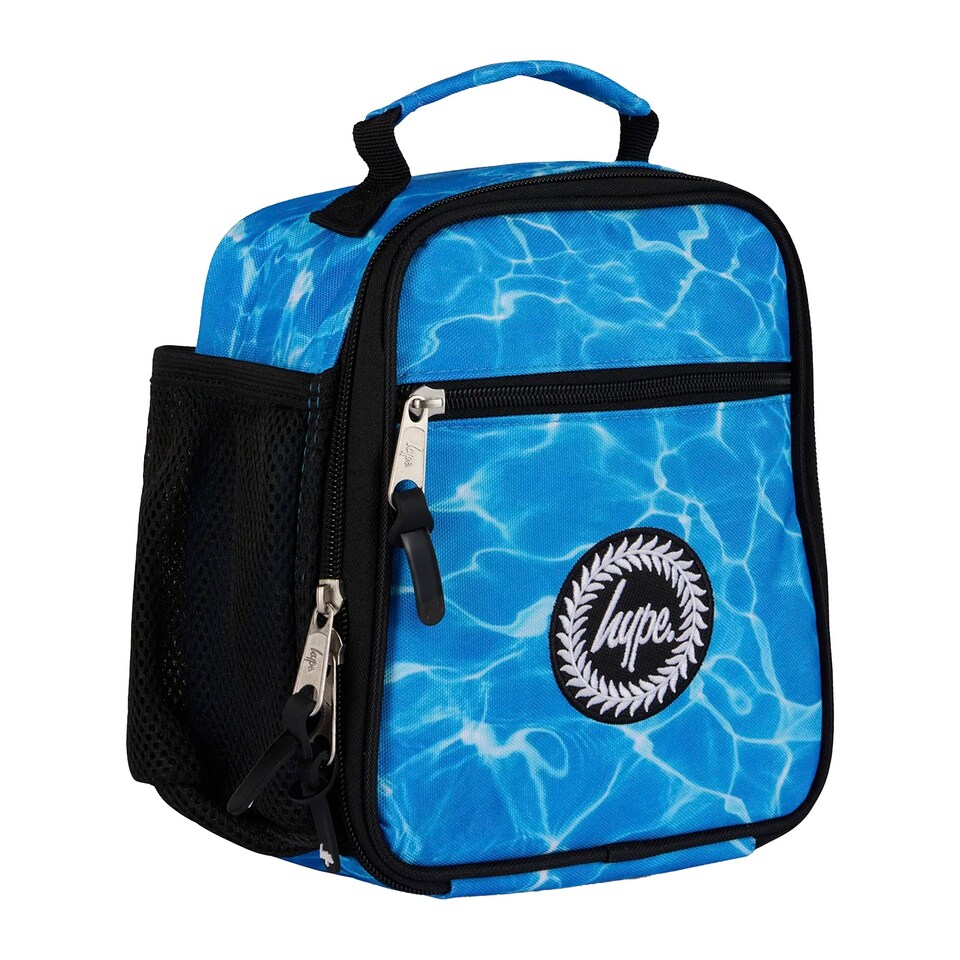 image 1 of Kids Lunch Bag Blue Pool Print - Thermal Insulated School Lunch Box | Multi | Multi | One Size | 1