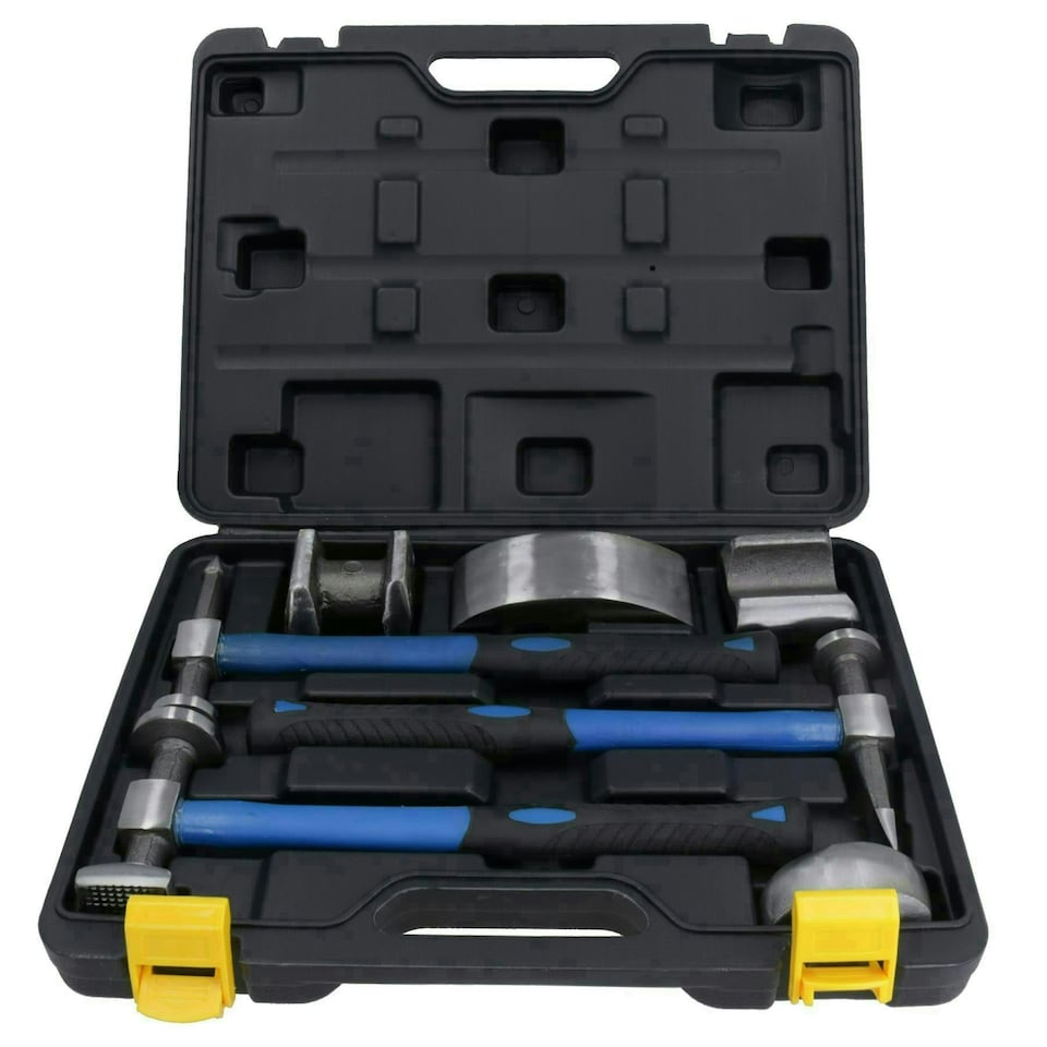 image 1 of 7pc Professional Drop Forged Body Repair Kit TE140