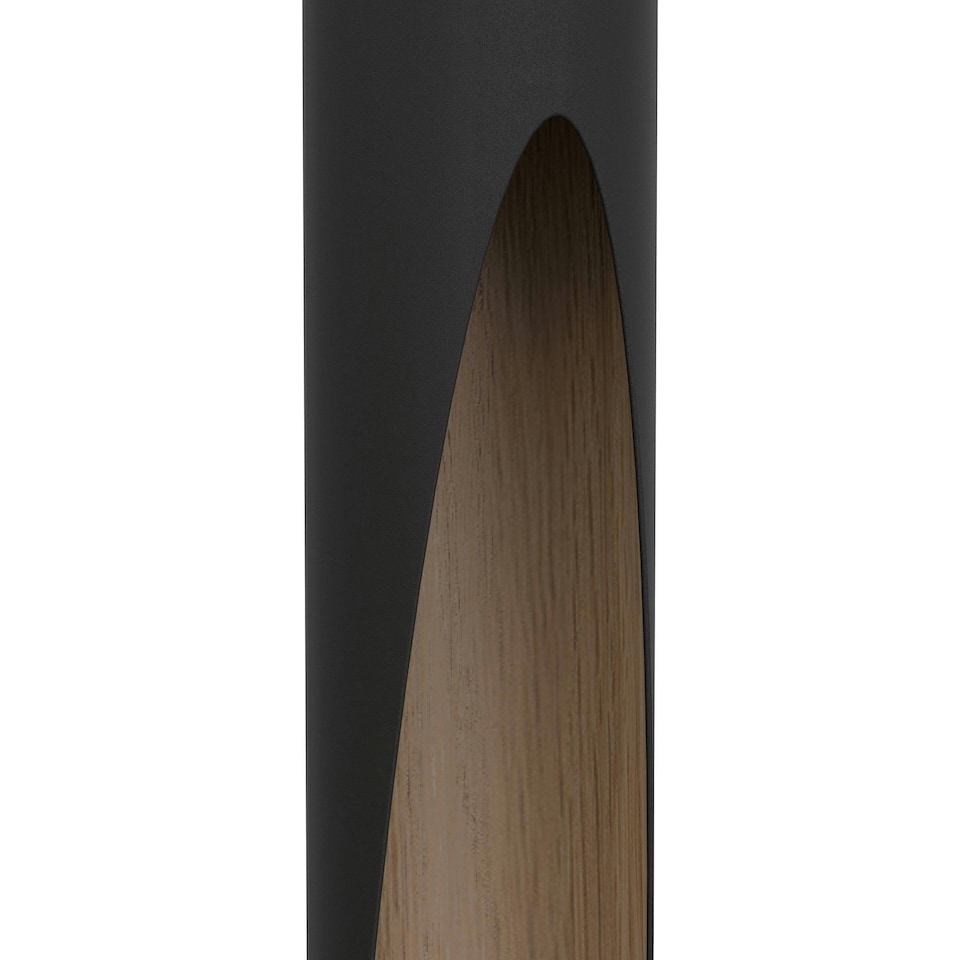 image 1 of EGLO Barbotto Modern Industrial 4 Pendant Light WBS Black
