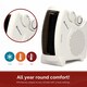 image 6 of Rediffusion Portable Dual Position Fan Heater