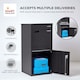 image 5 of SMART PARCEL BOX® Extra Large Front & Rear Access | Black | 1
