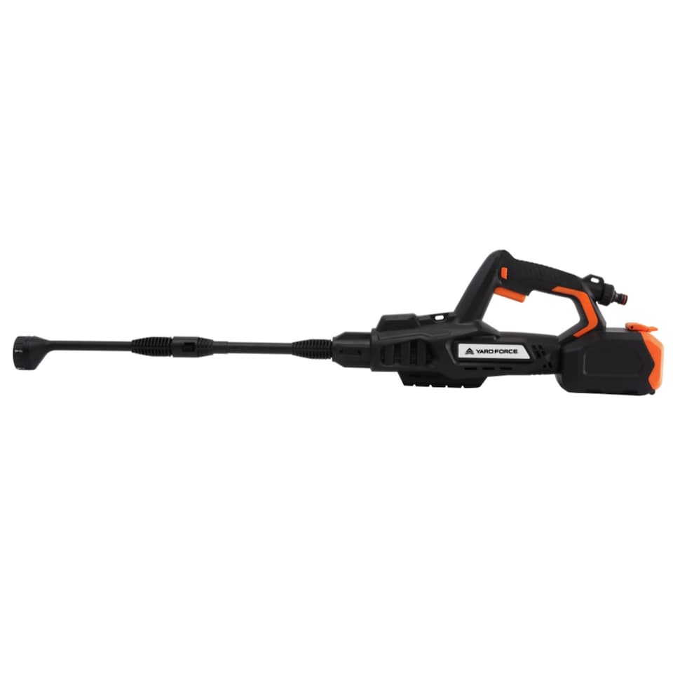 image 1 of Yard Force 20V 4.0Ah 5-in-1 Aquajet Cordless Pressure Cleaner 45 Bar Pressure 360L/h 6m Hose with Accessories | Black
