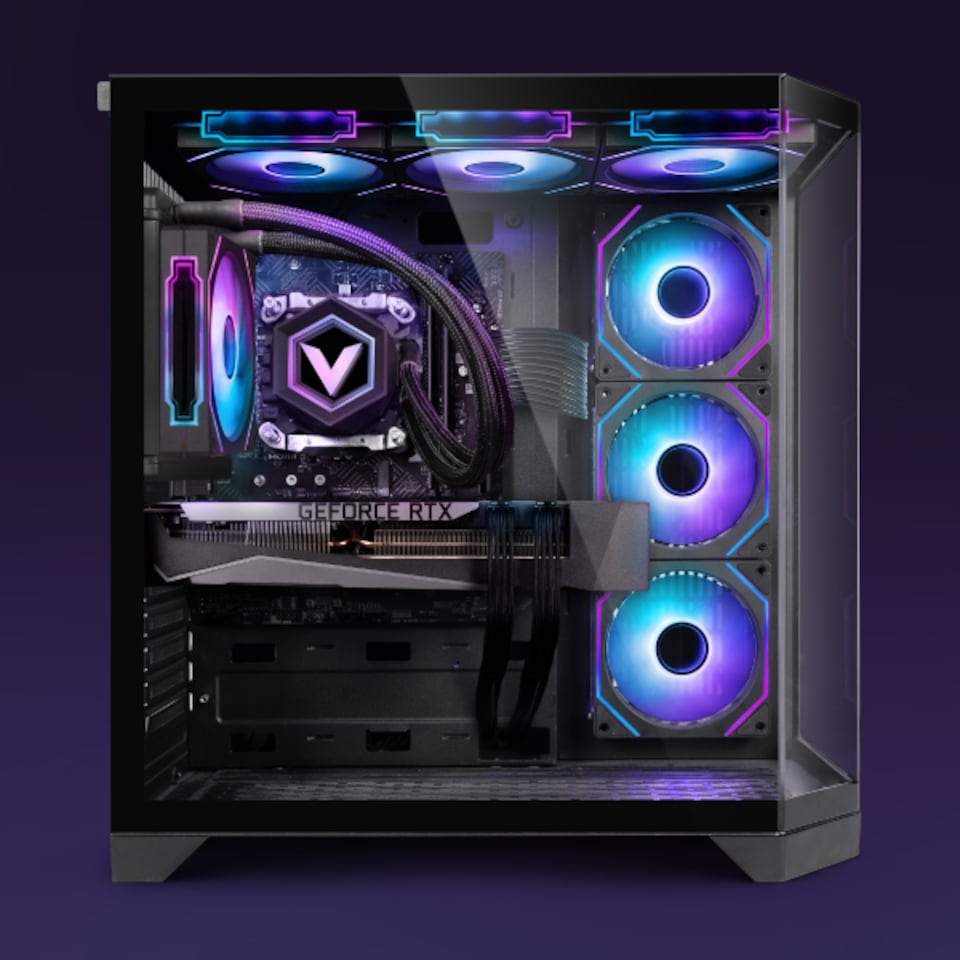 image 1 of Vibox Gaming PC - Ryzen 7 5700X, RTX 5070 Ti, 32GB RAM, 1TB NVMe SSD, Windows 11