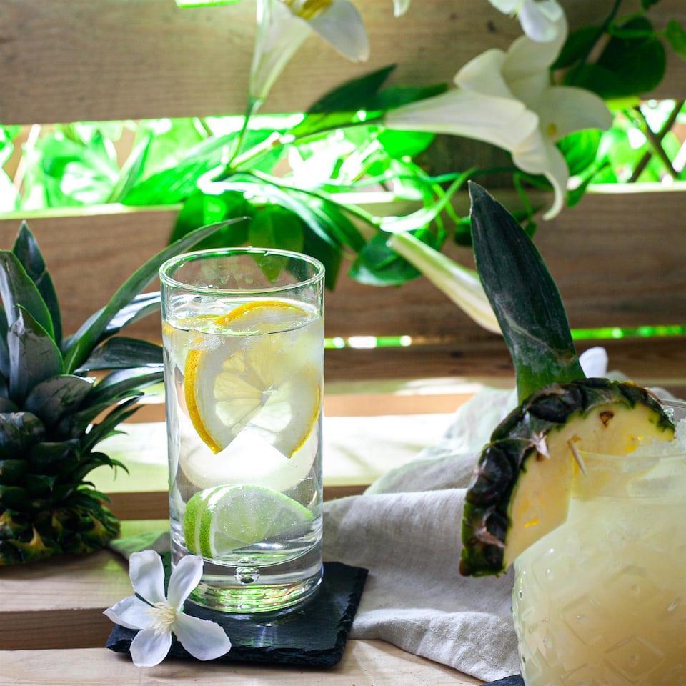 image 1 of Bormioli Rocco Barglass Highball Glasses - 375ml - Pack of 6 | Clear | Clear