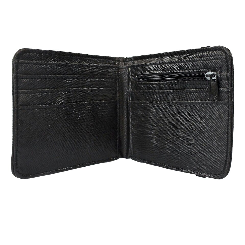 image 1 of RockSax Classic Tongue The Rolling Stones Wallet - Black/Red - One Size