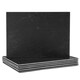 image 1 of Argon Tableware Linea Rectangle Slate Placemats - 35 x 25cm - Pack of 6 Black