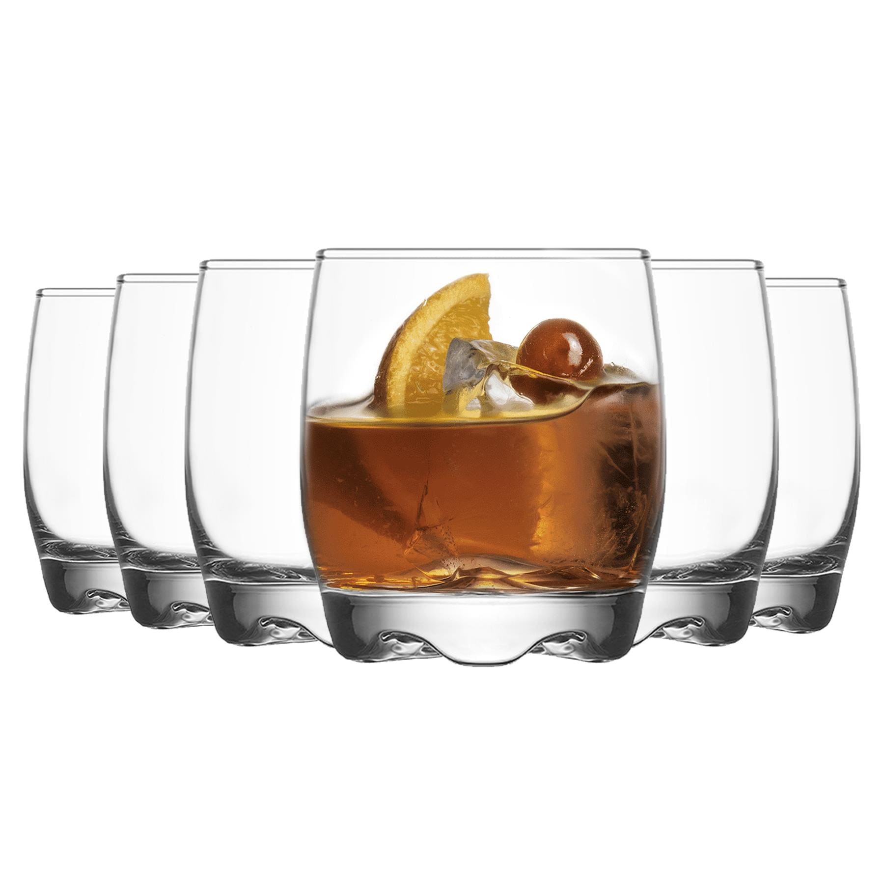 LAV Adora Whisky Glasses - 290ml - Clear