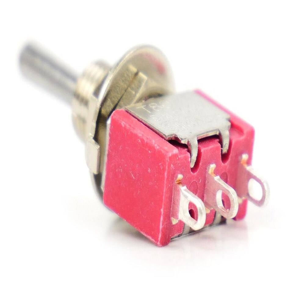 image 1 of Gaugemaster Electric SPDT (Momentary) Mini-Toggle Point Motor Switch