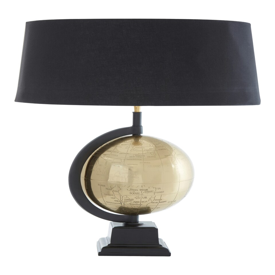 image 1 of Interiors by Premier Globe Lamp Black