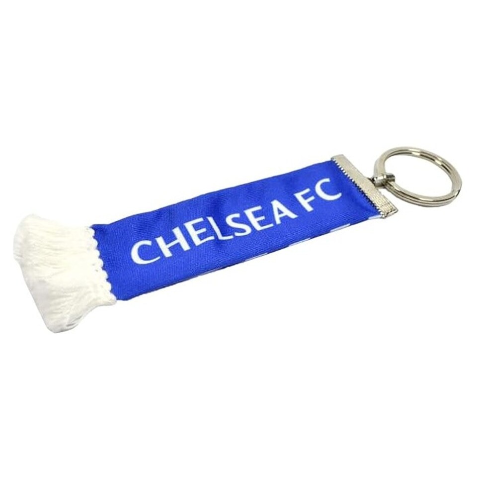 image 1 of Chelsea FC Bar Scarf Keyring