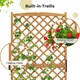 image 7 of COSTWAY Raised Garden Bed Outdoor Plant Container Orange Orange