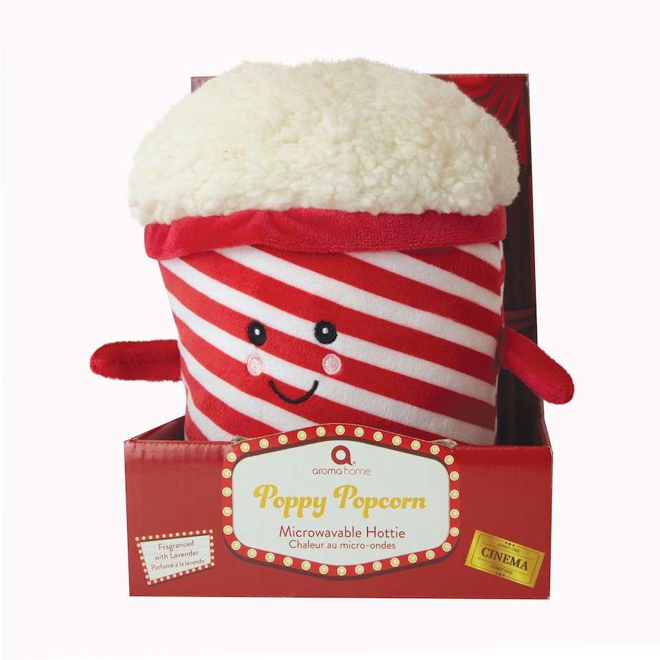 image 1 of Aroma Home Poppy Popcorn Microwavable Hottie