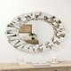 image 2 of All Glass Modern Segmented Round Mirror 98 x 98 CM N/A