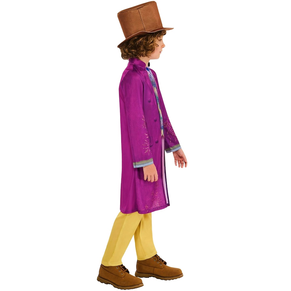 image 1 of Wonka Boys Costume Set - Purple/Yellow/Blue - 5-6 Years 5-6 years