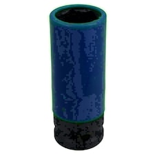 21mm Double Deep Impact Metric Alloy Wheel Nut Socket Thin Walled 1/2in Drive