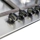 image 5 of SIA SSG601SS 60cm Stainless Steel 4 Burner Gas Hob With Cast Iron Pan Stands