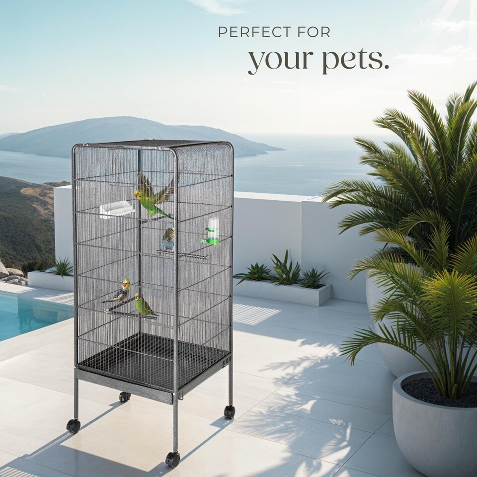 image 1 of Bird Cage - bird aviary, 146 cm tall