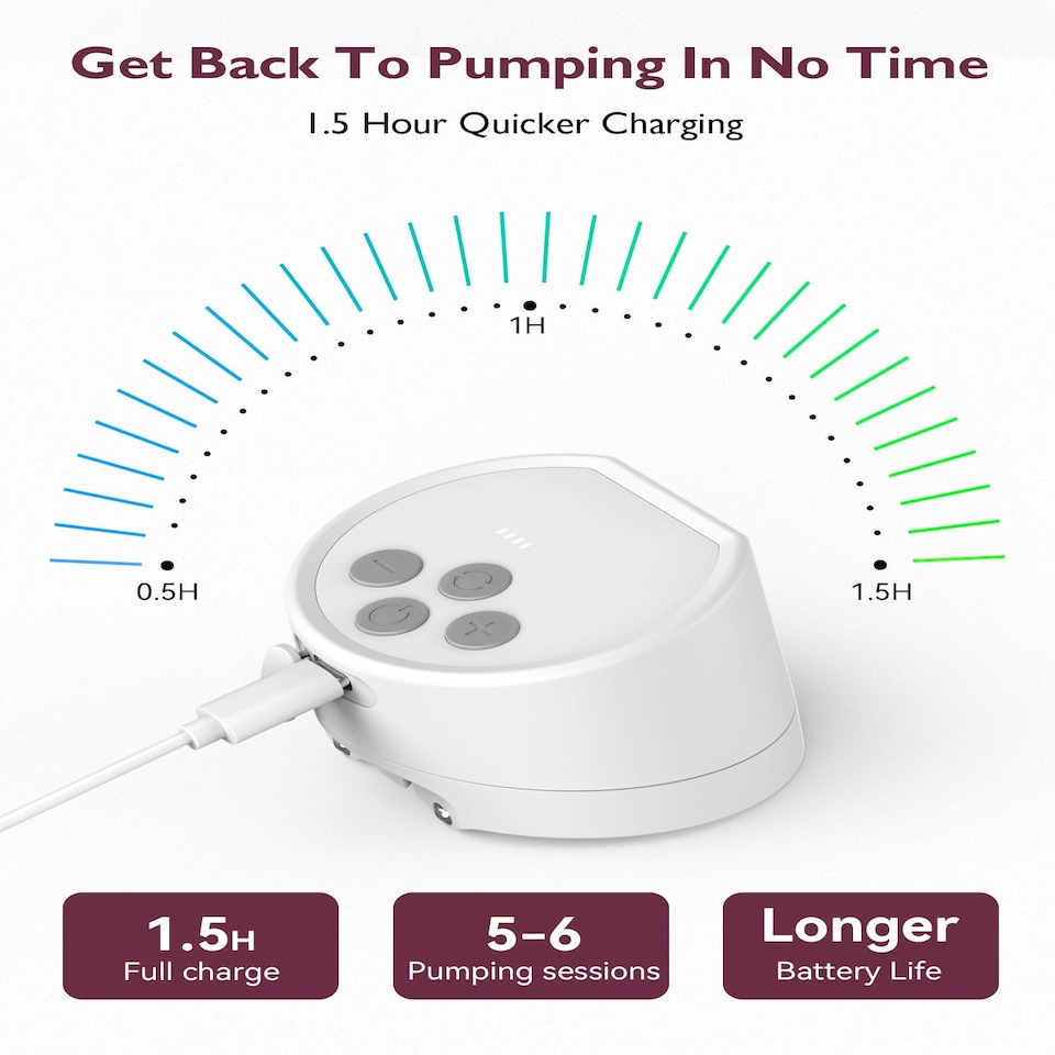 image 1 of Momcozy S12 Pro Double Breast Pump